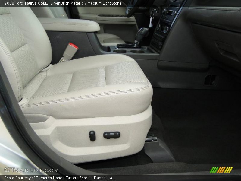 Silver Birch Metallic / Medium Light Stone 2008 Ford Taurus X SEL