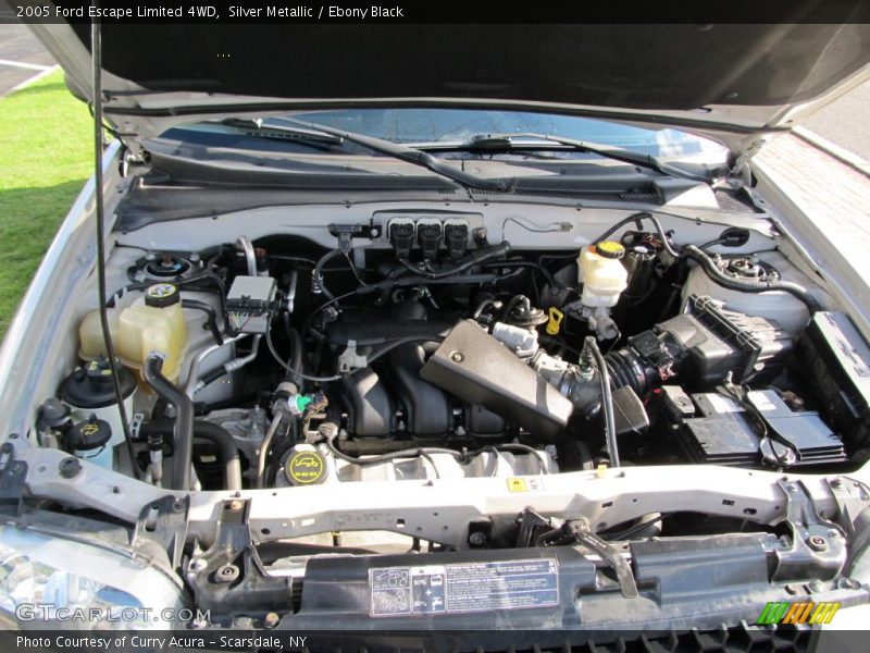 Silver Metallic / Ebony Black 2005 Ford Escape Limited 4WD