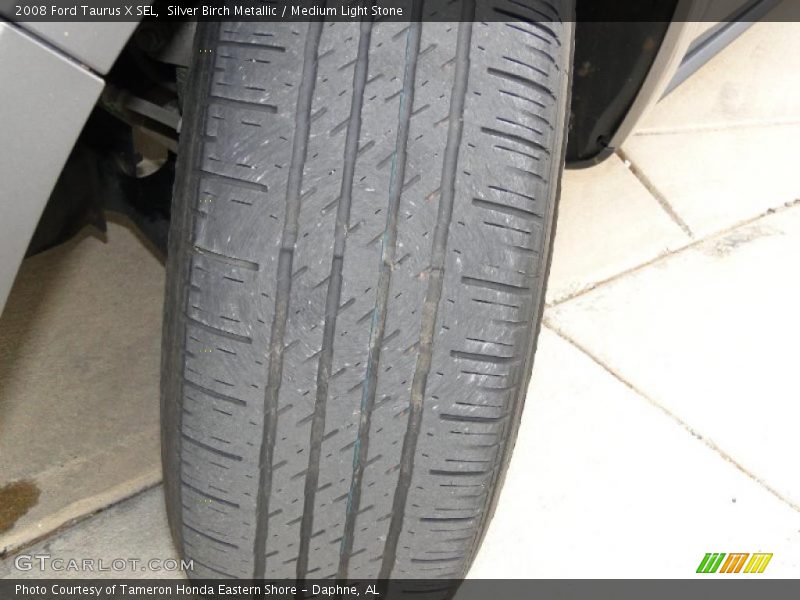 Silver Birch Metallic / Medium Light Stone 2008 Ford Taurus X SEL