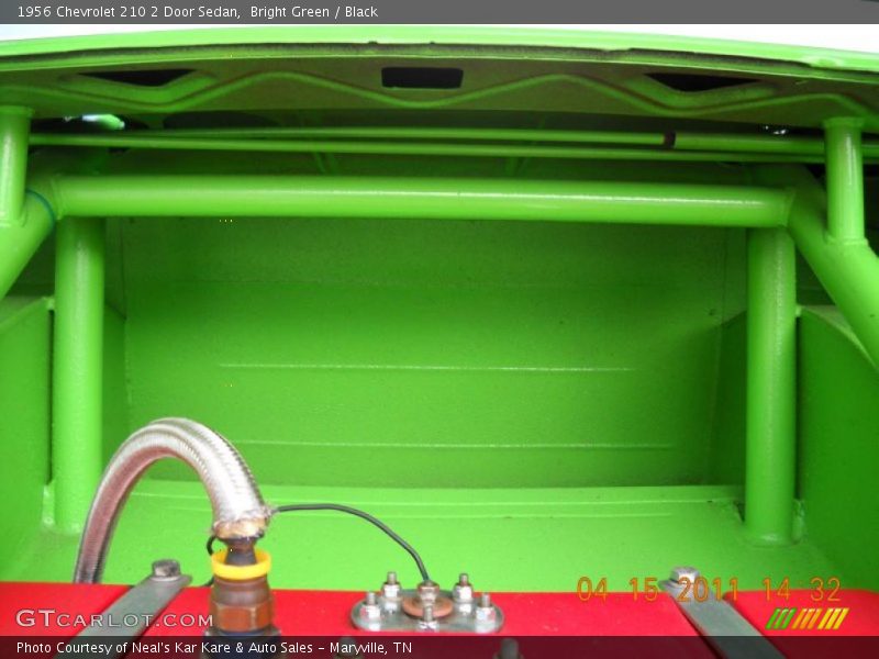 Bright Green / Black 1956 Chevrolet 210 2 Door Sedan