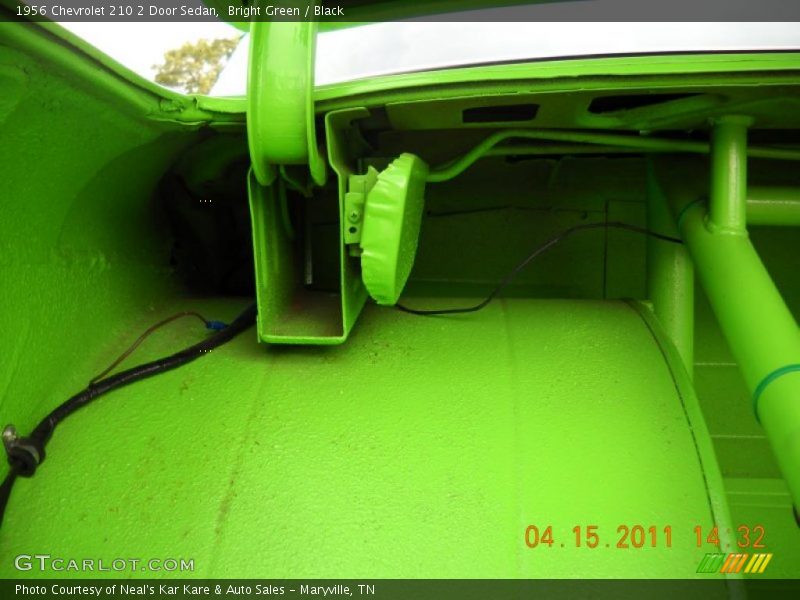 Bright Green / Black 1956 Chevrolet 210 2 Door Sedan