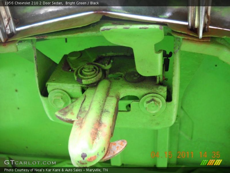 Bright Green / Black 1956 Chevrolet 210 2 Door Sedan