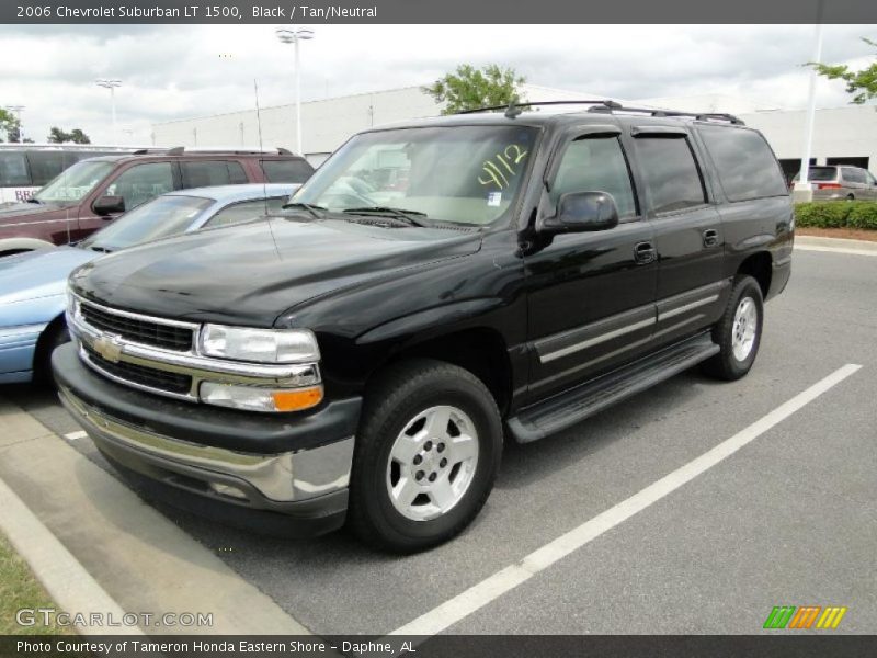 Black / Tan/Neutral 2006 Chevrolet Suburban LT 1500