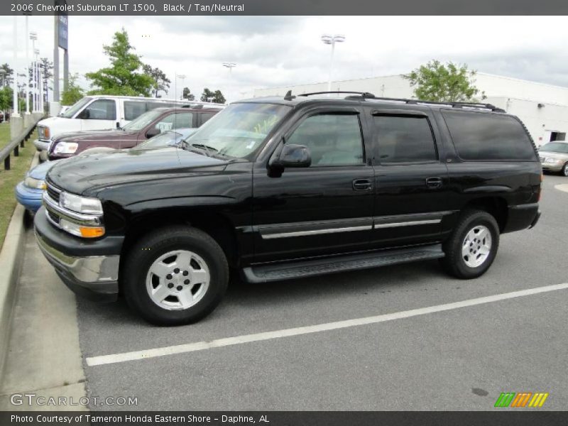Black / Tan/Neutral 2006 Chevrolet Suburban LT 1500