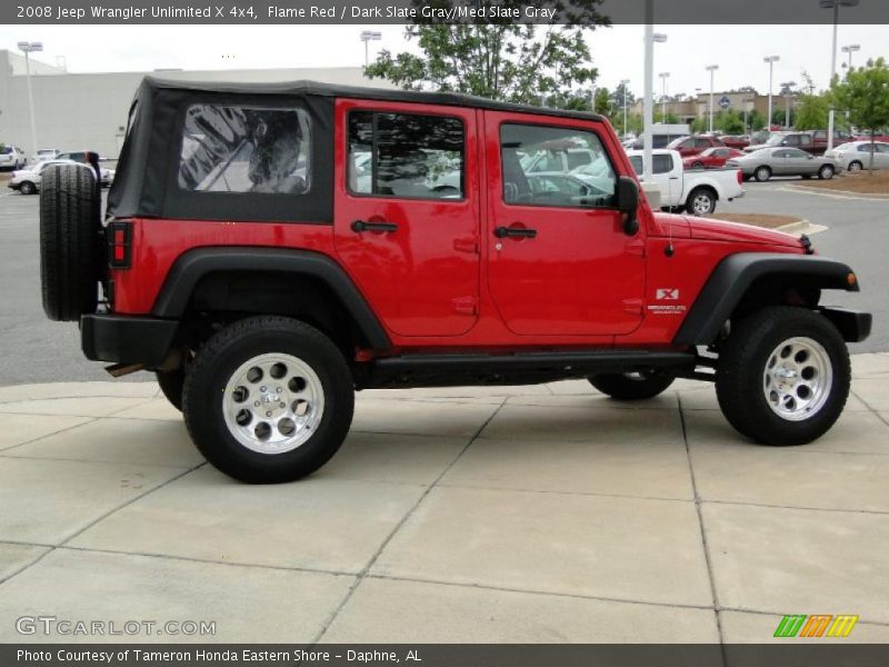 Custom Wheels of 2008 Wrangler Unlimited X 4x4