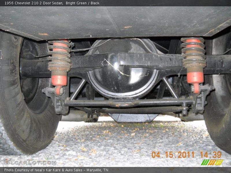 Bright Green / Black 1956 Chevrolet 210 2 Door Sedan