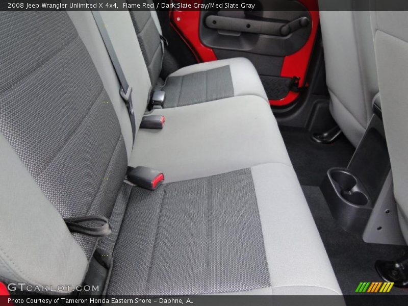 Flame Red / Dark Slate Gray/Med Slate Gray 2008 Jeep Wrangler Unlimited X 4x4