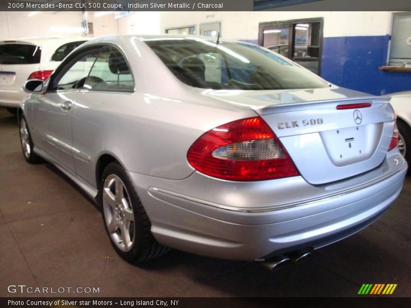 Iridium Silver Metallic / Charcoal 2006 Mercedes-Benz CLK 500 Coupe
