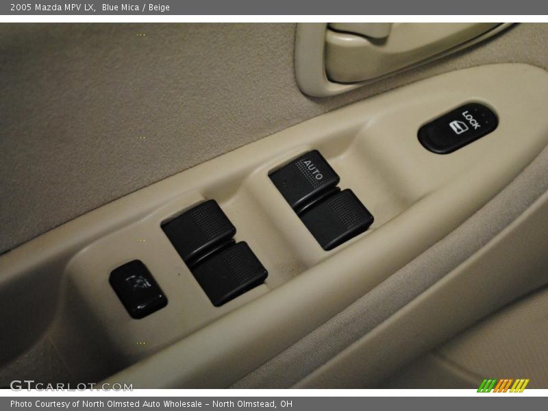 Blue Mica / Beige 2005 Mazda MPV LX