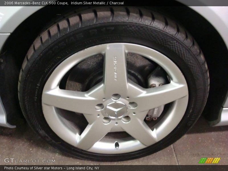 Iridium Silver Metallic / Charcoal 2006 Mercedes-Benz CLK 500 Coupe