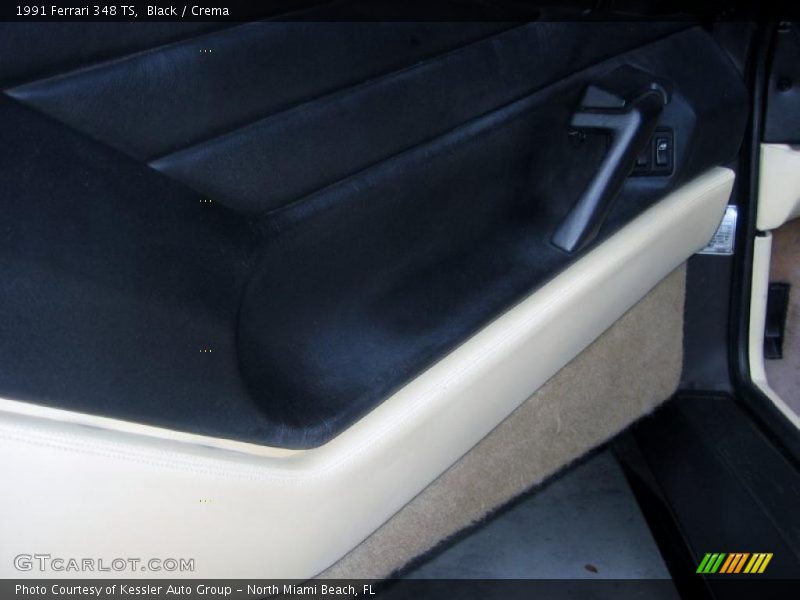 Black / Crema 1991 Ferrari 348 TS