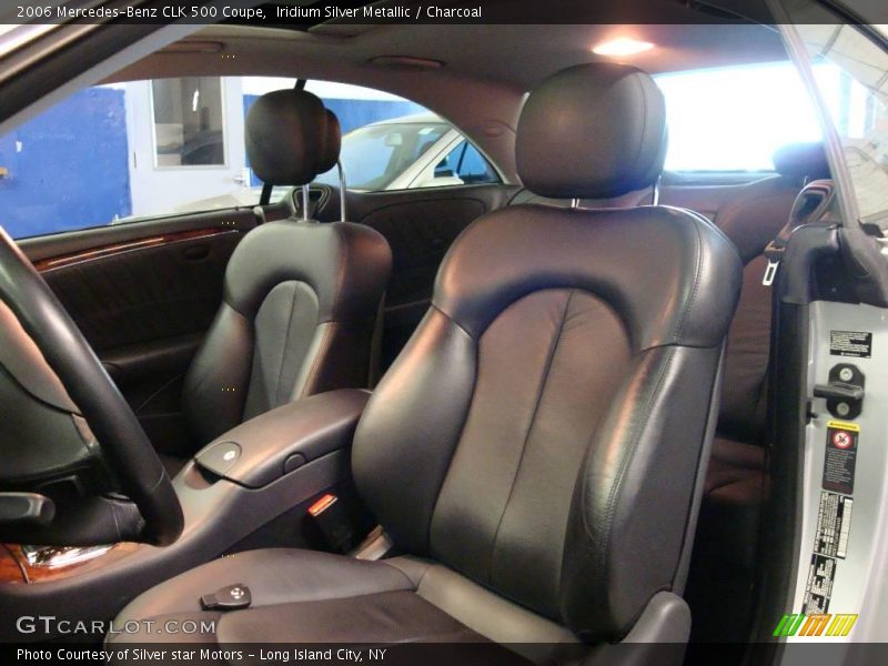 Iridium Silver Metallic / Charcoal 2006 Mercedes-Benz CLK 500 Coupe