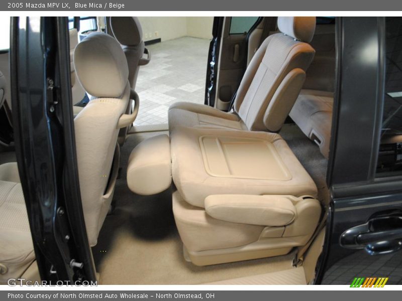 Blue Mica / Beige 2005 Mazda MPV LX
