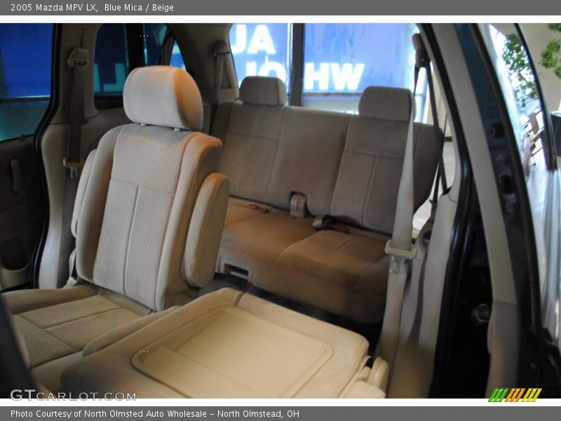 Blue Mica / Beige 2005 Mazda MPV LX