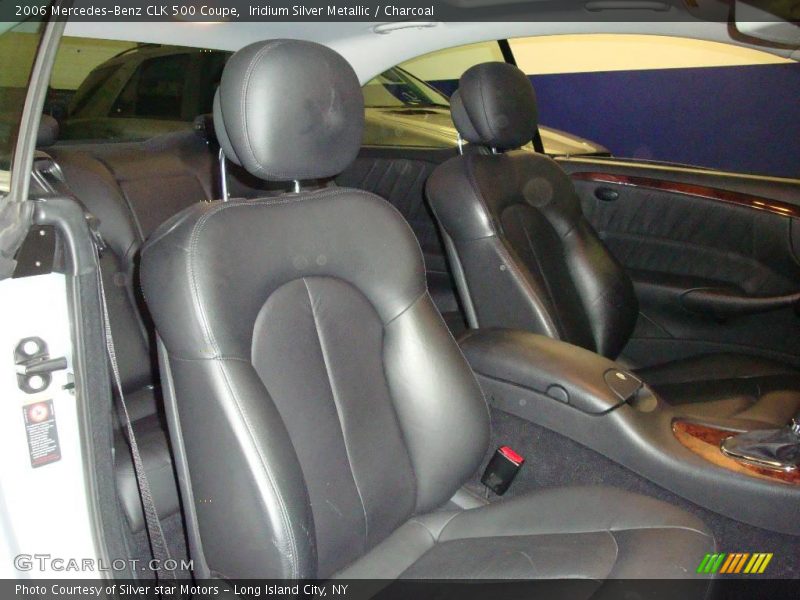 Iridium Silver Metallic / Charcoal 2006 Mercedes-Benz CLK 500 Coupe