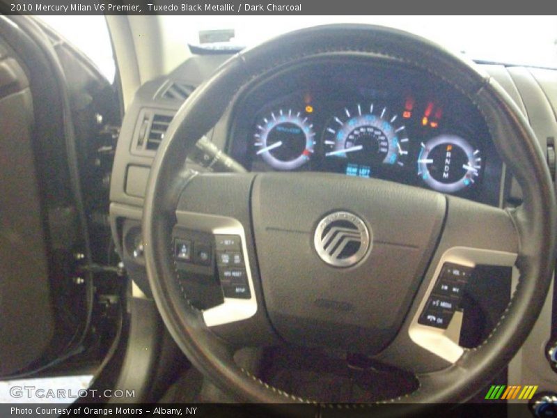 Tuxedo Black Metallic / Dark Charcoal 2010 Mercury Milan V6 Premier
