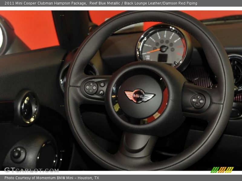  2011 Cooper Clubman Hampton Package Steering Wheel