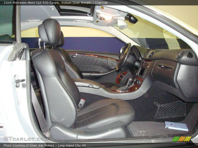 Iridium Silver Metallic / Charcoal 2006 Mercedes-Benz CLK 500 Coupe