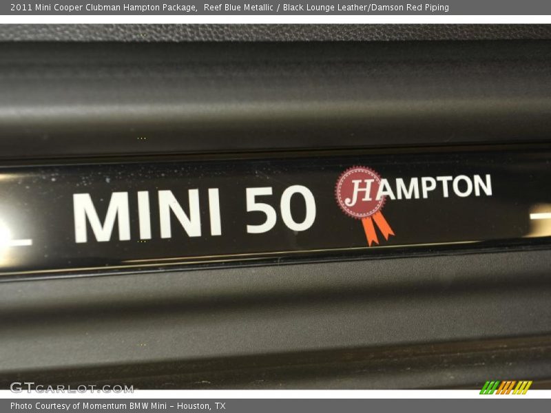  2011 Cooper Clubman Hampton Package Logo