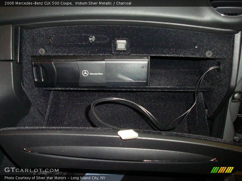 Iridium Silver Metallic / Charcoal 2006 Mercedes-Benz CLK 500 Coupe