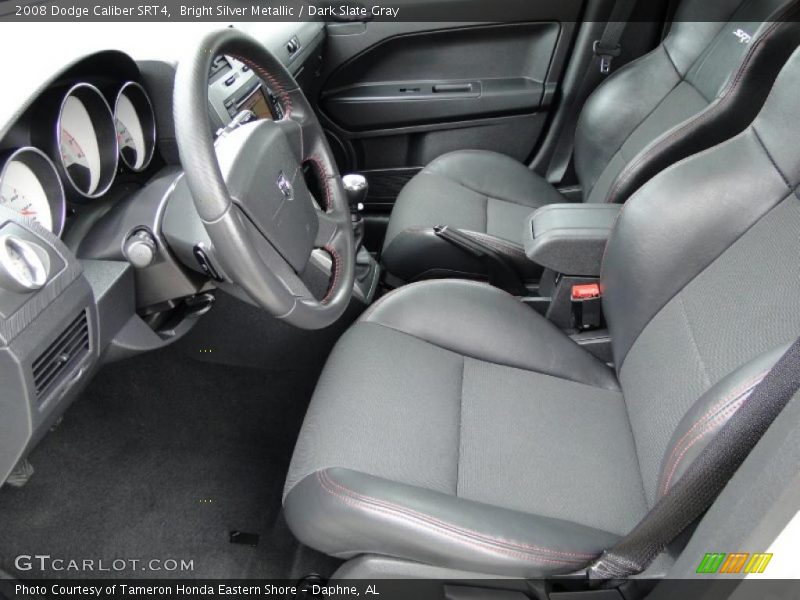 Bright Silver Metallic / Dark Slate Gray 2008 Dodge Caliber SRT4