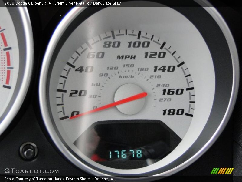 Bright Silver Metallic / Dark Slate Gray 2008 Dodge Caliber SRT4