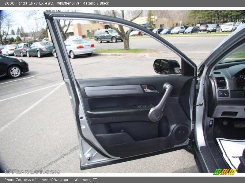Whistler Silver Metallic / Black 2008 Honda CR-V EX 4WD
