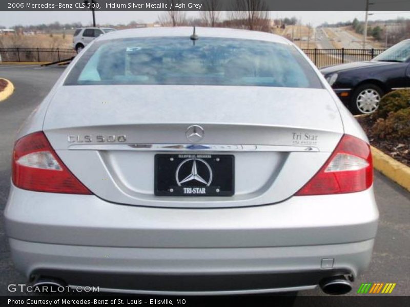 Iridium Silver Metallic / Ash Grey 2006 Mercedes-Benz CLS 500