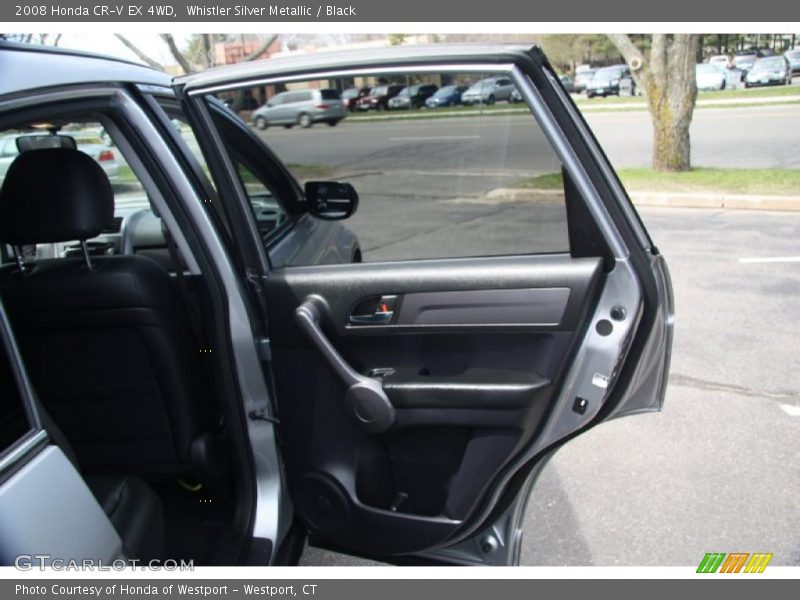 Whistler Silver Metallic / Black 2008 Honda CR-V EX 4WD