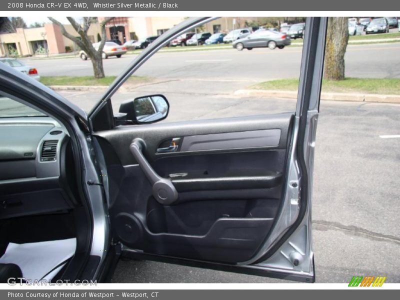 Whistler Silver Metallic / Black 2008 Honda CR-V EX 4WD