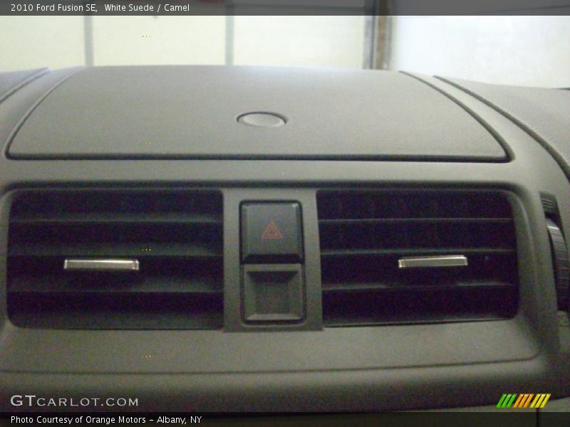 White Suede / Camel 2010 Ford Fusion SE