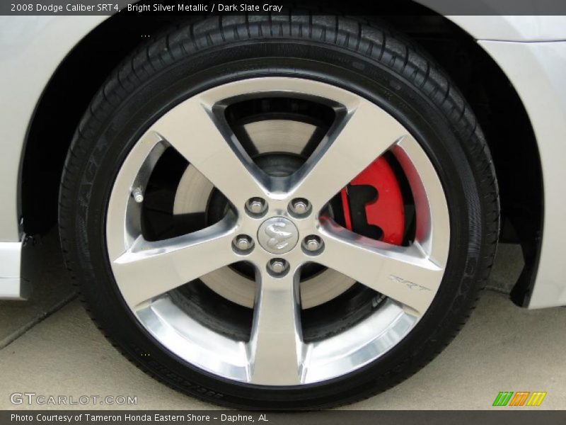 Bright Silver Metallic / Dark Slate Gray 2008 Dodge Caliber SRT4