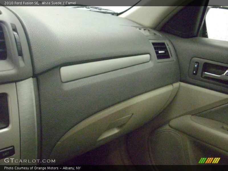 White Suede / Camel 2010 Ford Fusion SE