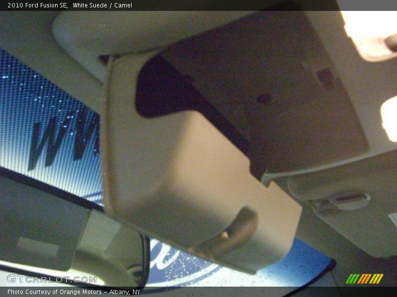 White Suede / Camel 2010 Ford Fusion SE