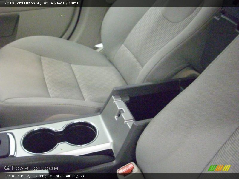 White Suede / Camel 2010 Ford Fusion SE