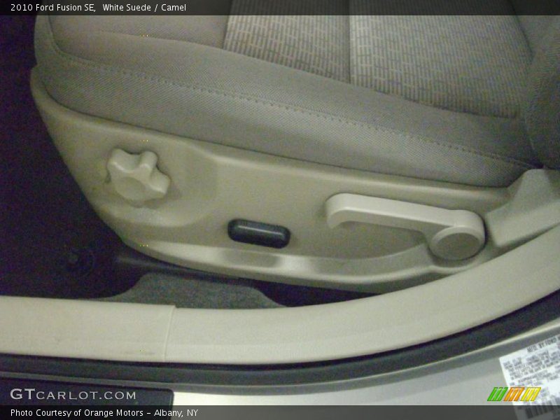 White Suede / Camel 2010 Ford Fusion SE
