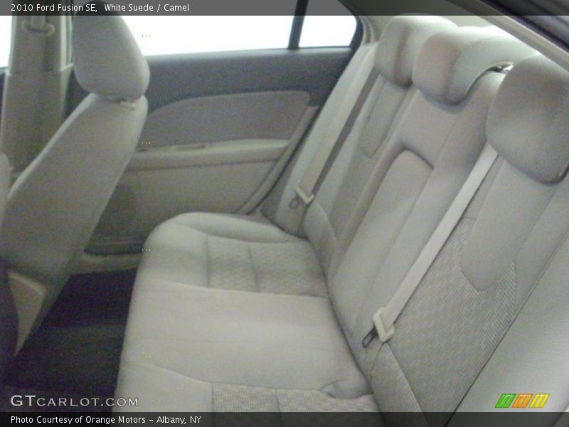White Suede / Camel 2010 Ford Fusion SE