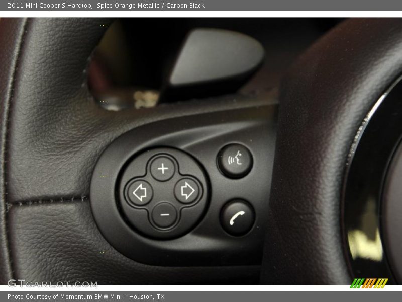 Spice Orange Metallic / Carbon Black 2011 Mini Cooper S Hardtop