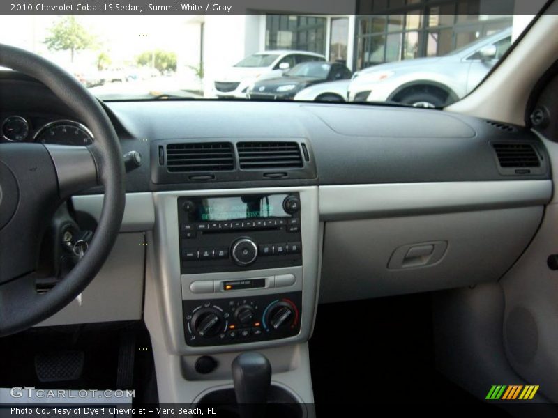 Summit White / Gray 2010 Chevrolet Cobalt LS Sedan