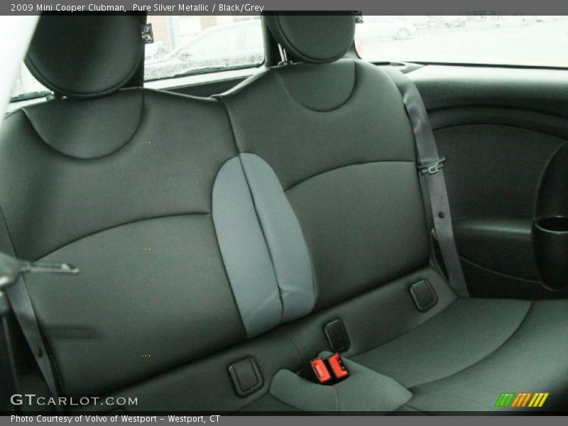 Pure Silver Metallic / Black/Grey 2009 Mini Cooper Clubman