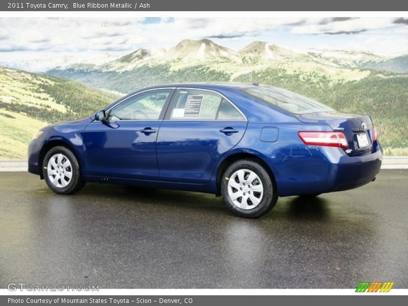 Blue Ribbon Metallic / Ash 2011 Toyota Camry