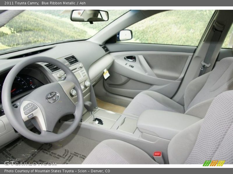 Blue Ribbon Metallic / Ash 2011 Toyota Camry