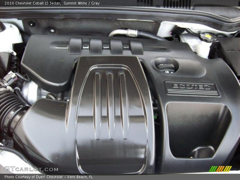 Summit White / Gray 2010 Chevrolet Cobalt LS Sedan