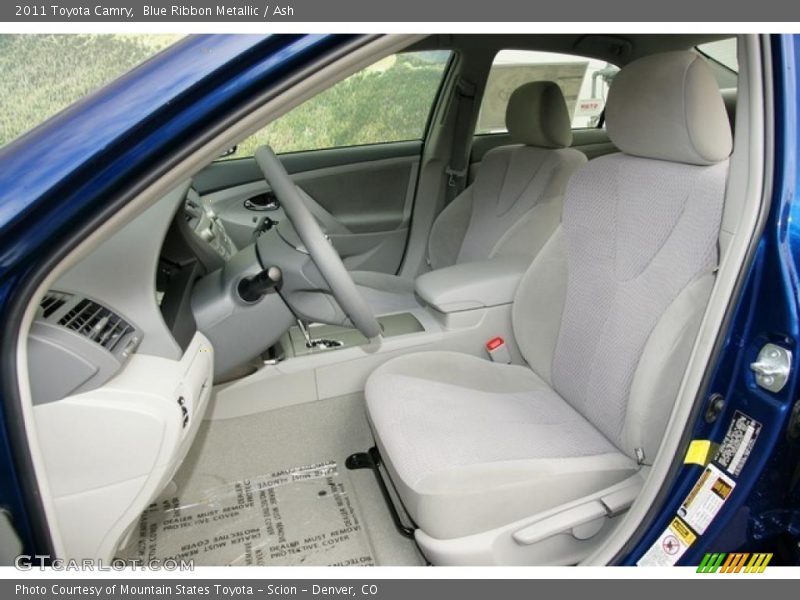 Blue Ribbon Metallic / Ash 2011 Toyota Camry