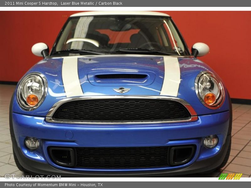 Laser Blue Metallic / Carbon Black 2011 Mini Cooper S Hardtop