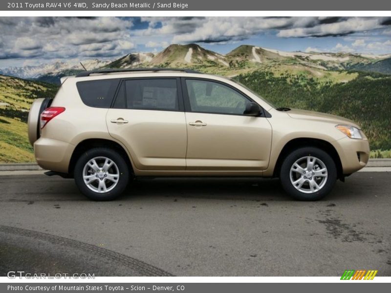 Sandy Beach Metallic / Sand Beige 2011 Toyota RAV4 V6 4WD