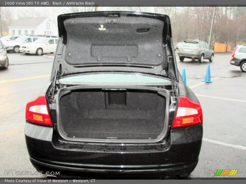 Black / Anthracite Black 2008 Volvo S80 T6 AWD