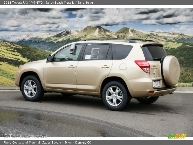 Sandy Beach Metallic / Sand Beige 2011 Toyota RAV4 V6 4WD