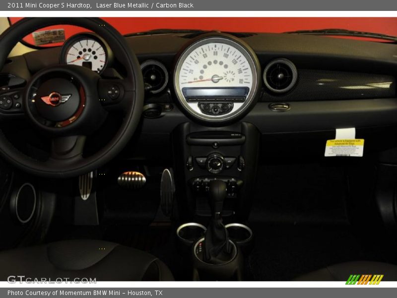 Laser Blue Metallic / Carbon Black 2011 Mini Cooper S Hardtop