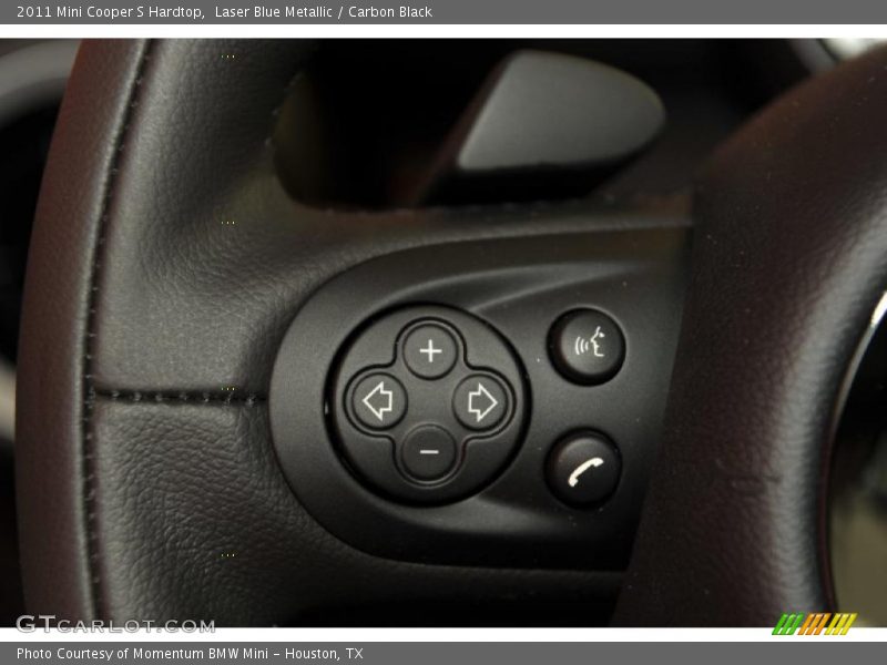 Laser Blue Metallic / Carbon Black 2011 Mini Cooper S Hardtop